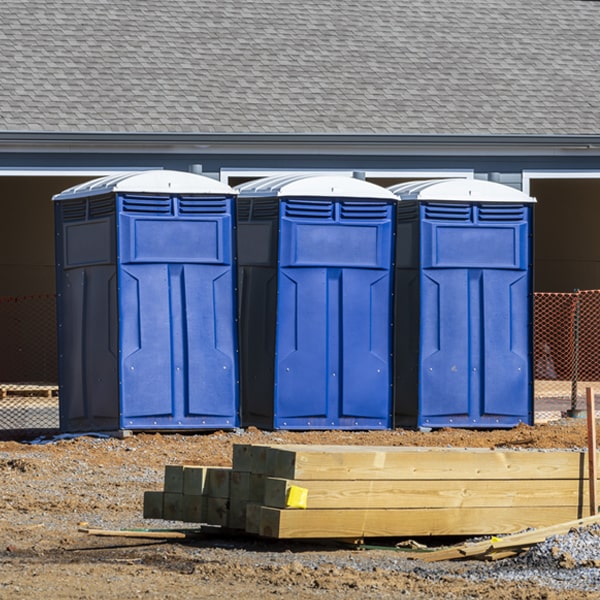 do you offer hand sanitizer dispensers inside the porta potties in Germany Pennsylvania